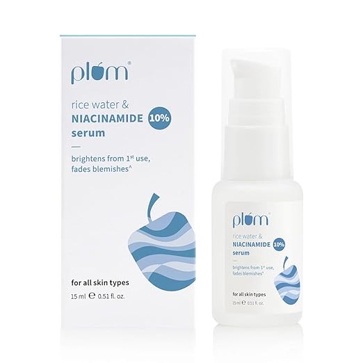Plum Rice Water & 10% Niacinamide Serum 30 ml
