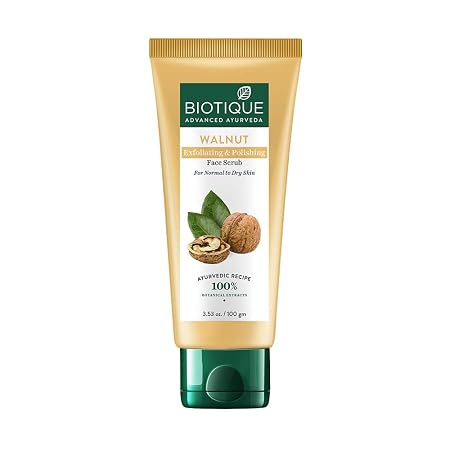 Biotique Bio-Walnut Exfoliating & Polishing Face Scrub 100g
