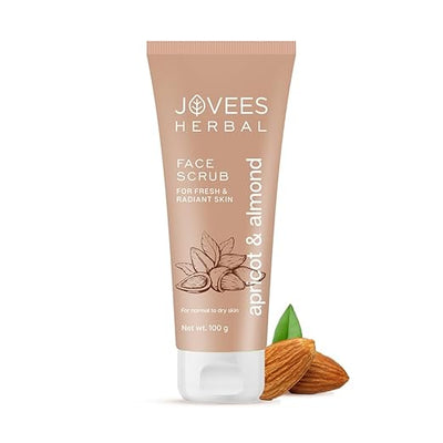 Jovees Herbal Apricot & Almond Face Scrub 50g
