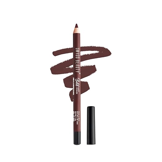 Swiss Beauty Bold Matt Lipliner Dark Chocolate 12