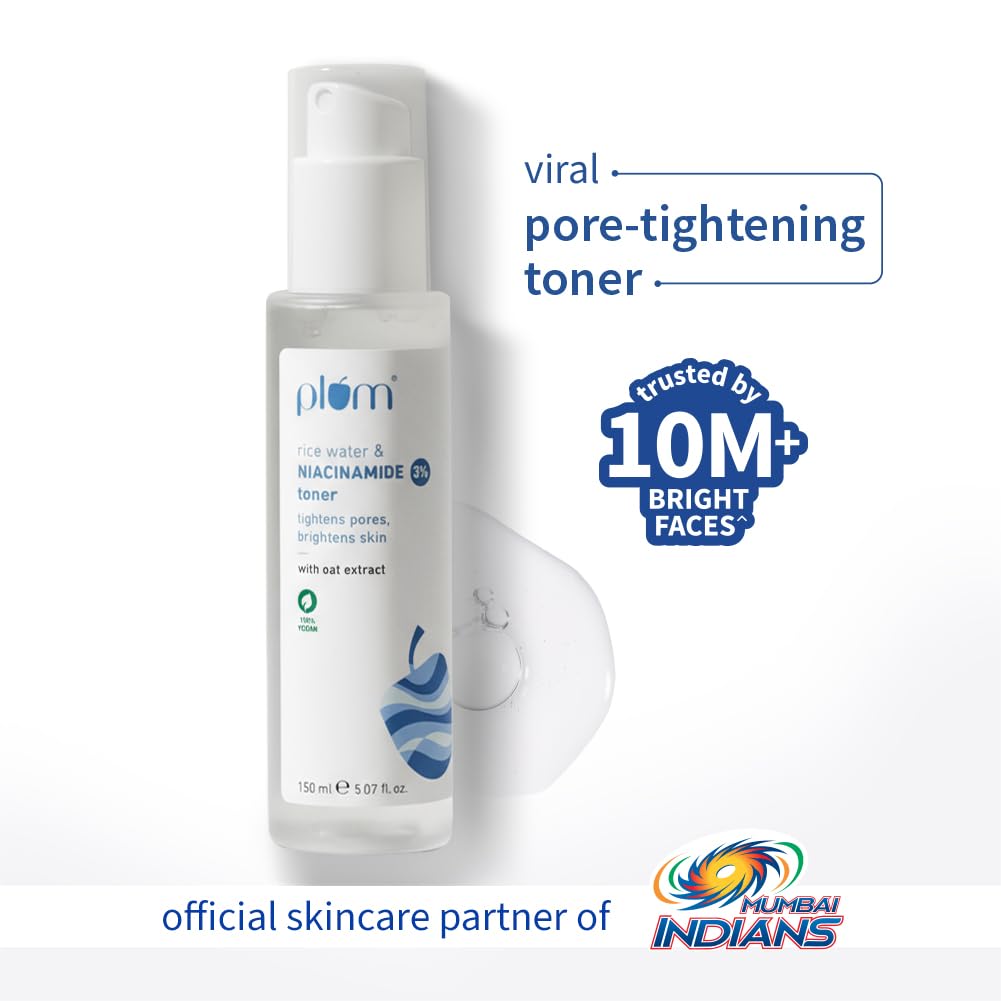 Plum Rice Water & Niacinamide 3% Toner 150ml
