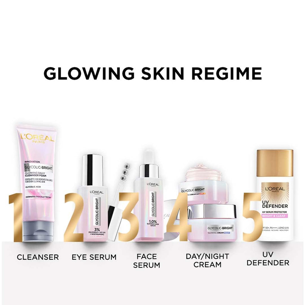 L'Oréal Paris Glycolic-Bright Cleanser Foam 50ml
