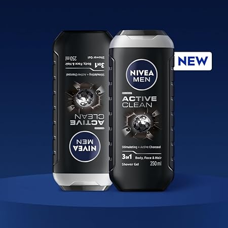 Nivea Shower Gel Active Clean 250ml