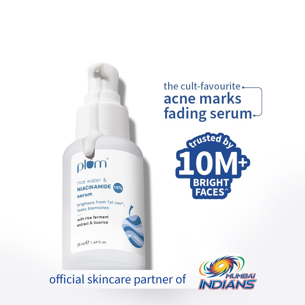 Plum Rice Water & 10% Niacinamide Serum 30 ml