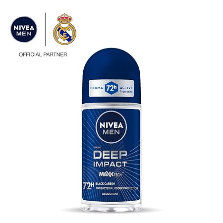Nivea Roll on Men Deep Impact 50ml (Mrp-249)