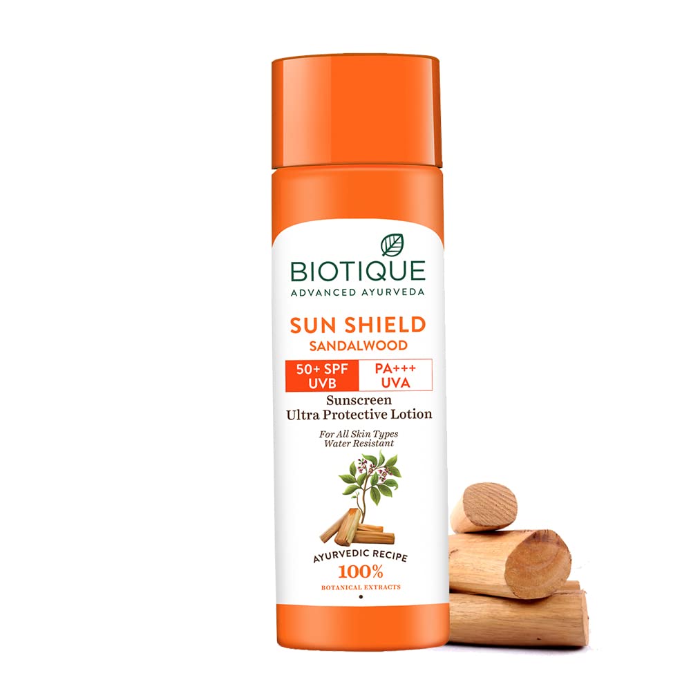 Biotique Bio-Sunshield Sandalwood 50+ SPF Sunscreen Lotion 50ml
