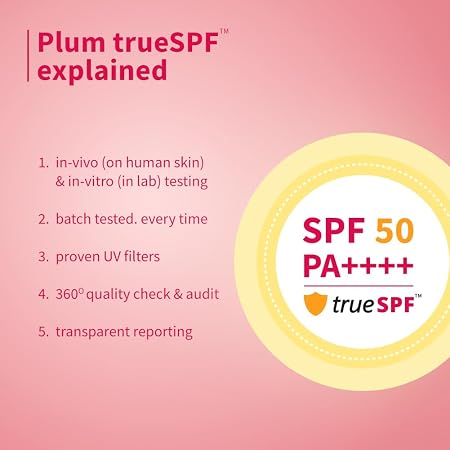 Plum Squalane & Vitamin E Dewy-bright Sunscreen SPF 50 PA+++