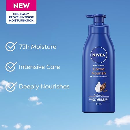 Nivea Nourish Body Lotion Cocoa 400ml