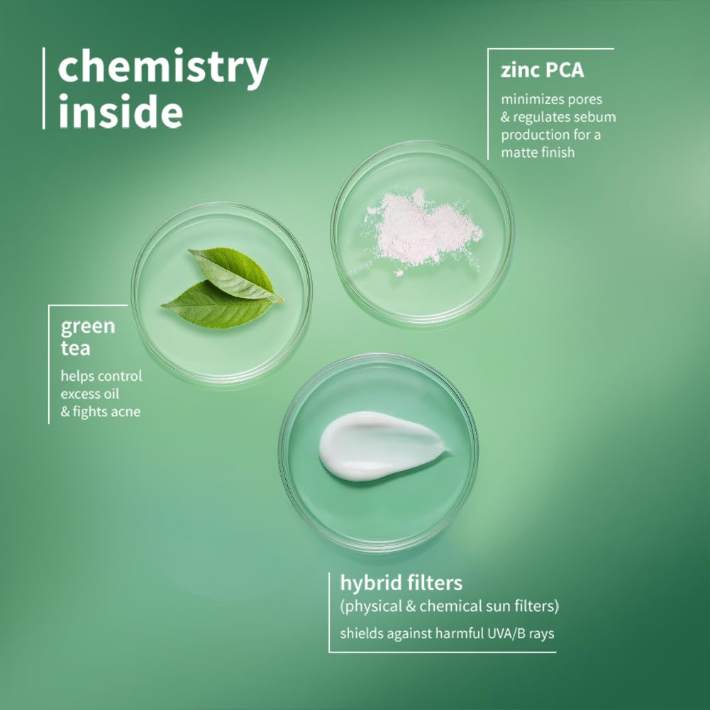 Plum Green Tea & Zinc Super-Matte Sunscreen Gel 30g