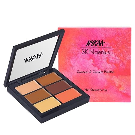NYKAA Skin Genius Conceal & Correct Palette Deep 03