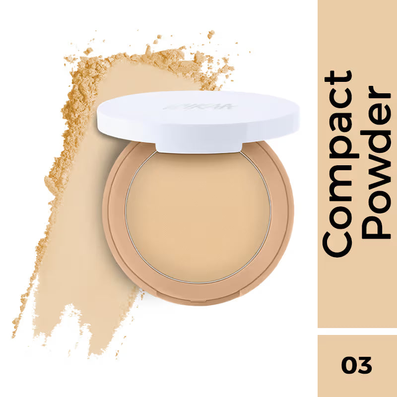 NYKAA All Day Matte Compact Olive 05