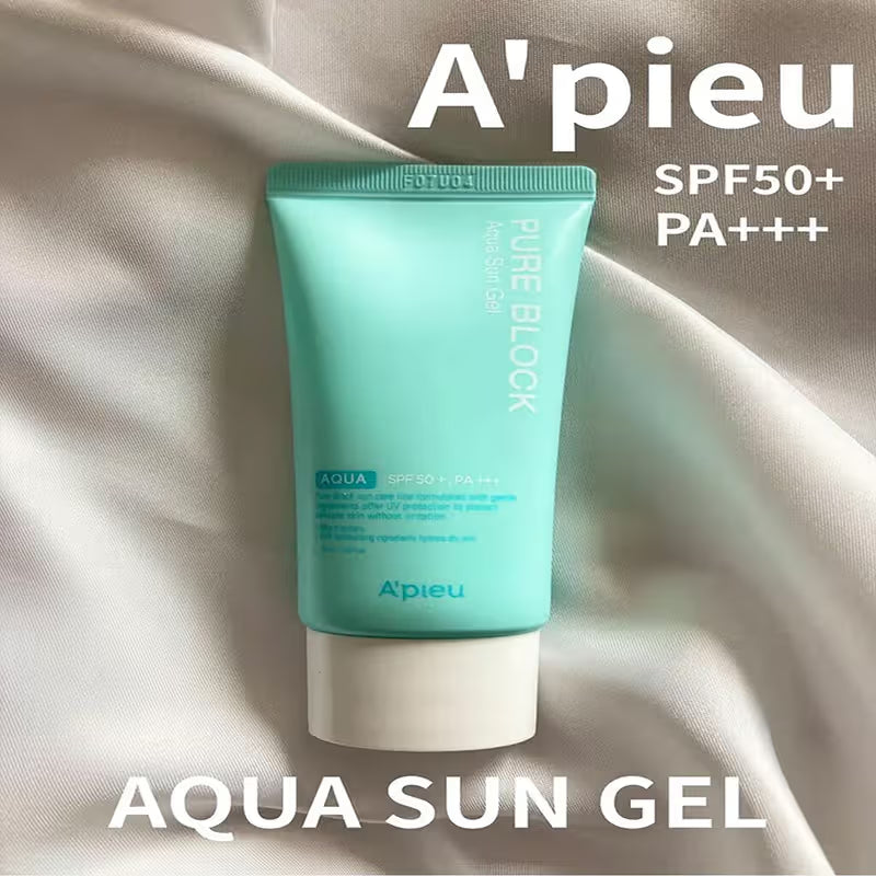 A'PIEU Pure Block Aqua Sun Gel SPF50+/PA+++ 2018