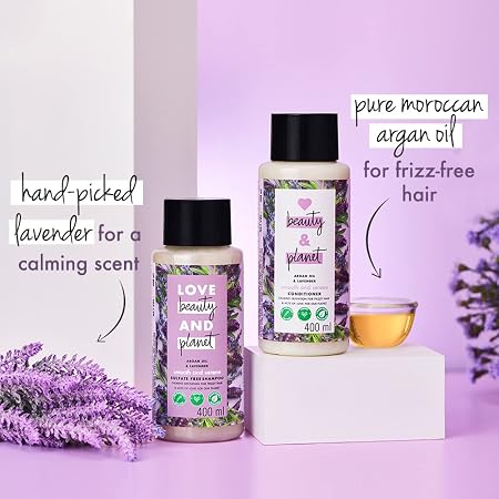 Love Beauty Planet Argan Oil & Lavender Shampoo 200ml