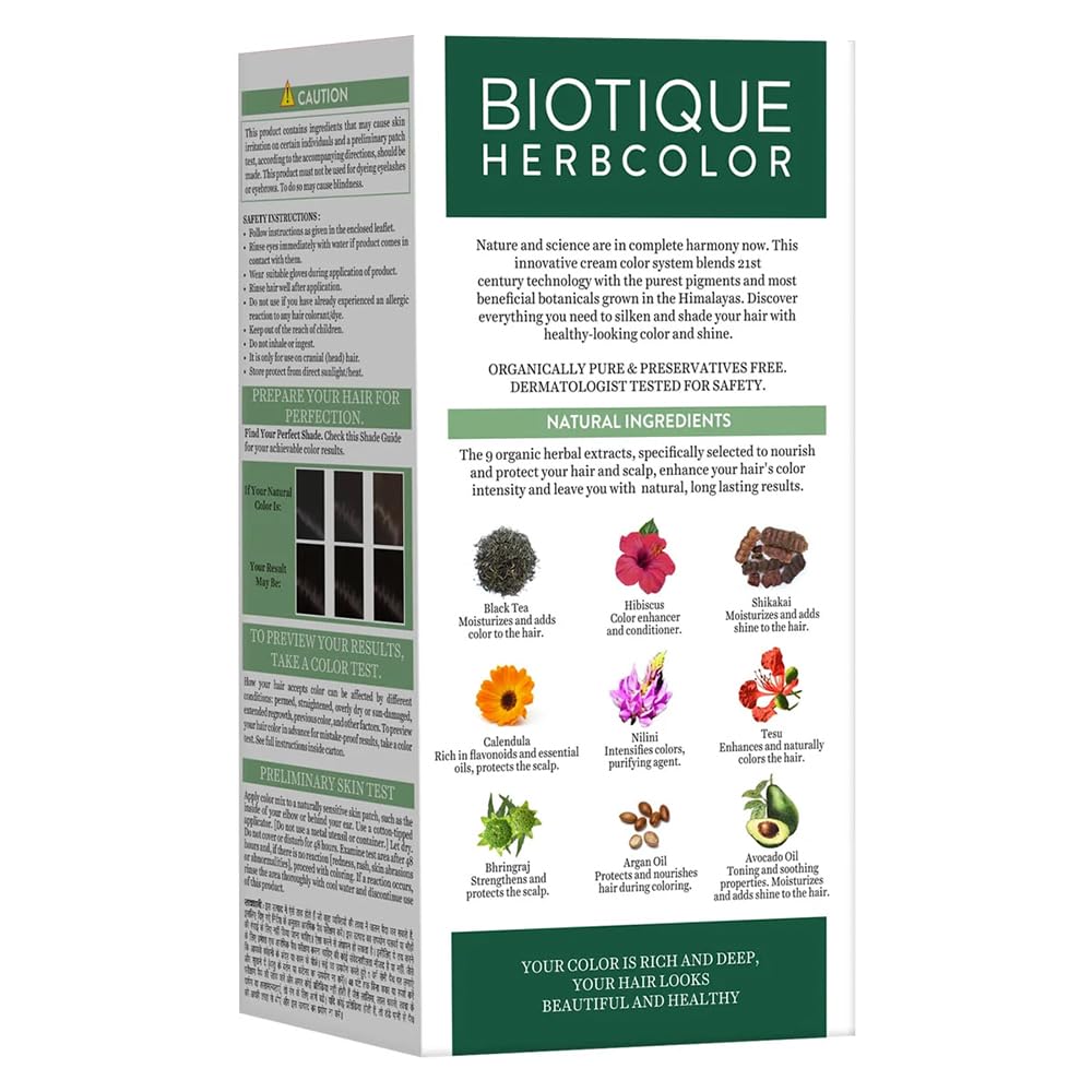 Biotique Bio-Herb Color 3N Darkest Brown 50+110ml