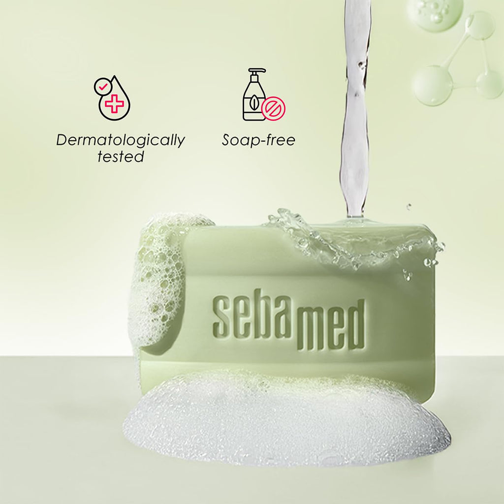 Sebamed Cleansing Bar 100g – Gentle Soap-Free Cleansing for Sensitive Skin