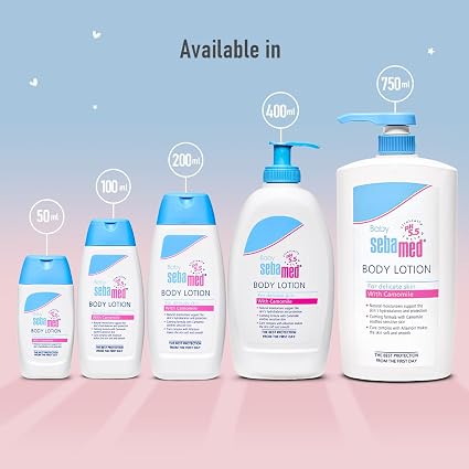 Sebamed Baby Lotion 200ml – Gentle Moisturizing Care for Baby’s Sensitive Skin