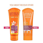 Lotus Safe Sun UV Screen Mattegel SPF50 15G