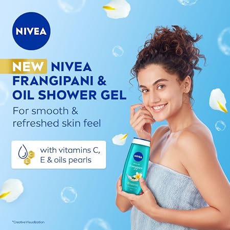 Nivea Shower Gel Frangipani Oil 250ml