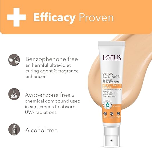 Lotus Derma UV Bright Sunscreen SPF60 40g