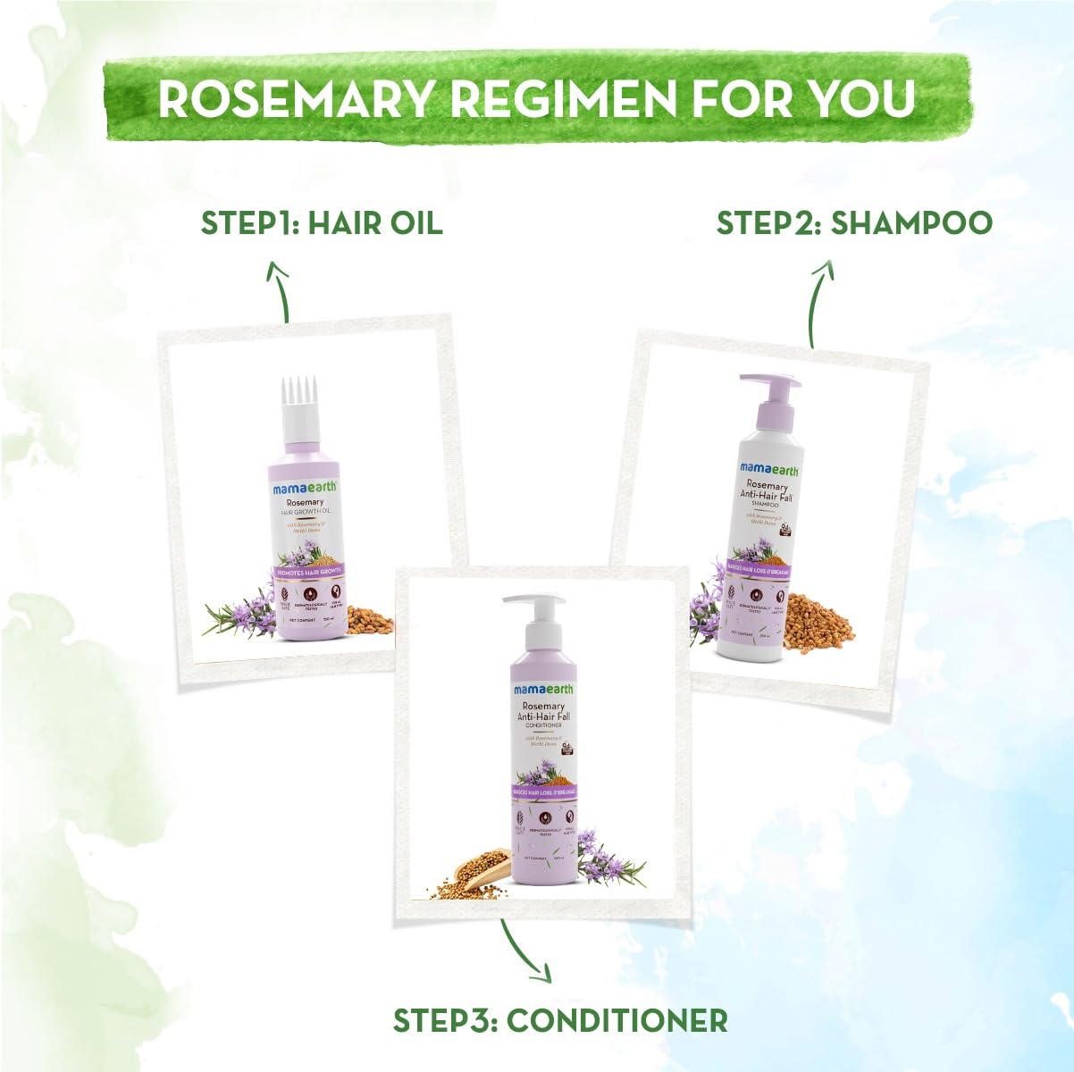Mamaearth Rosemary Hair Oil 150ml