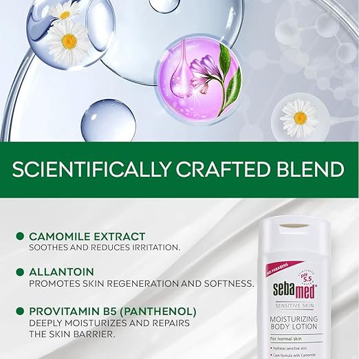 Sebamed Moisturizing Body Lotion 200ml – Daily Hydration for Dry & Sensitive Skin
