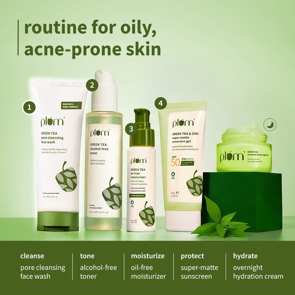 Plum Green Tea Pore Cleansing Face Wash 100ml