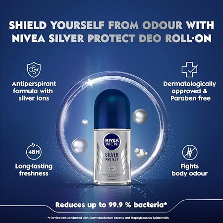 Nivea Roll on Men Silver Protect 50ml