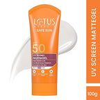 Lotus Safe Sun UV Screen Mattegel SPF50 15G