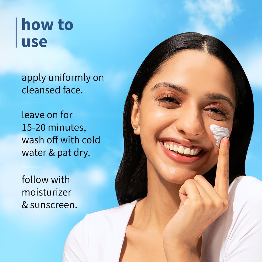 Plum Rice Water & 5% Niacinamide Cloud Face Mask 50g