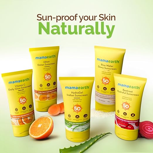 Mamaearth HydraGel Indian Sunscreen 50g