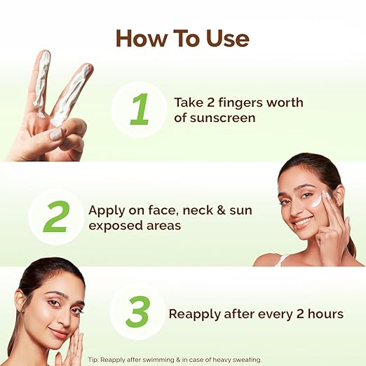 Mamaearth HydraGel Indian Sunscreen 50g