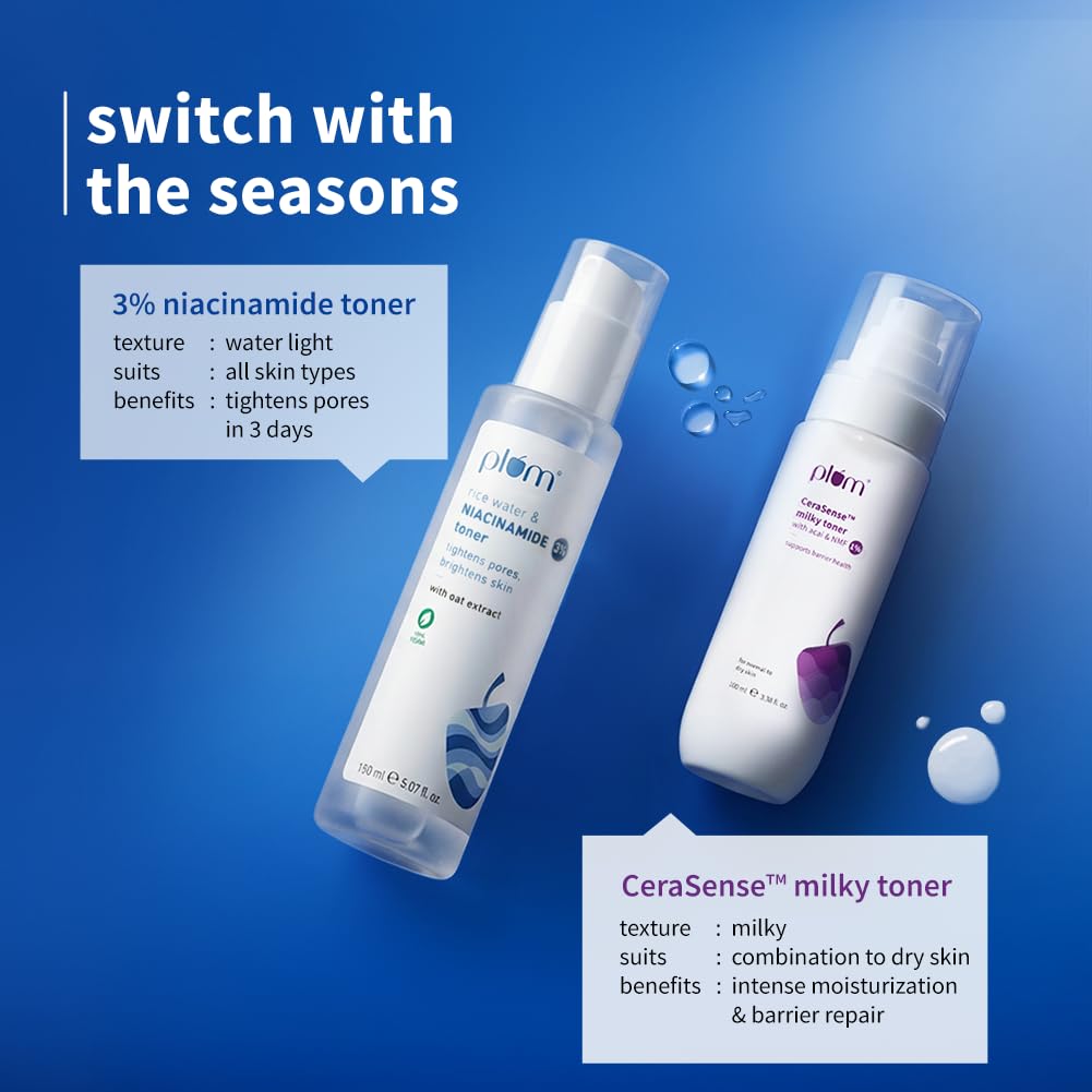 Plum Rice Water & Niacinamide 3% Toner 150ml