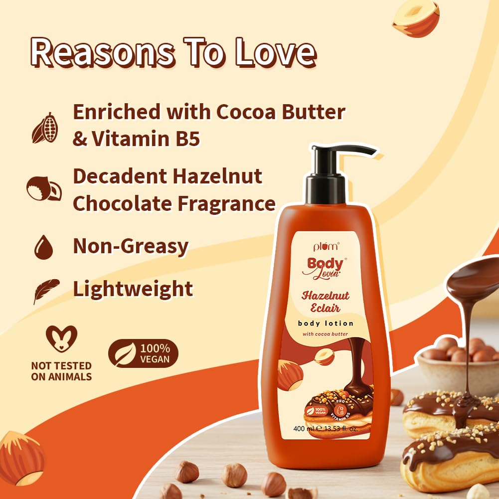 Plum Body Lovin Hazelnut Eclair Body Lotion 400ML