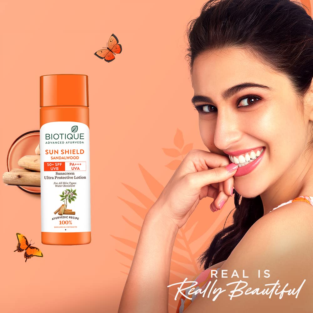 Biotique Bio-Sunshield Sandalwood 50+ SPF Sunscreen Lotion 50ml