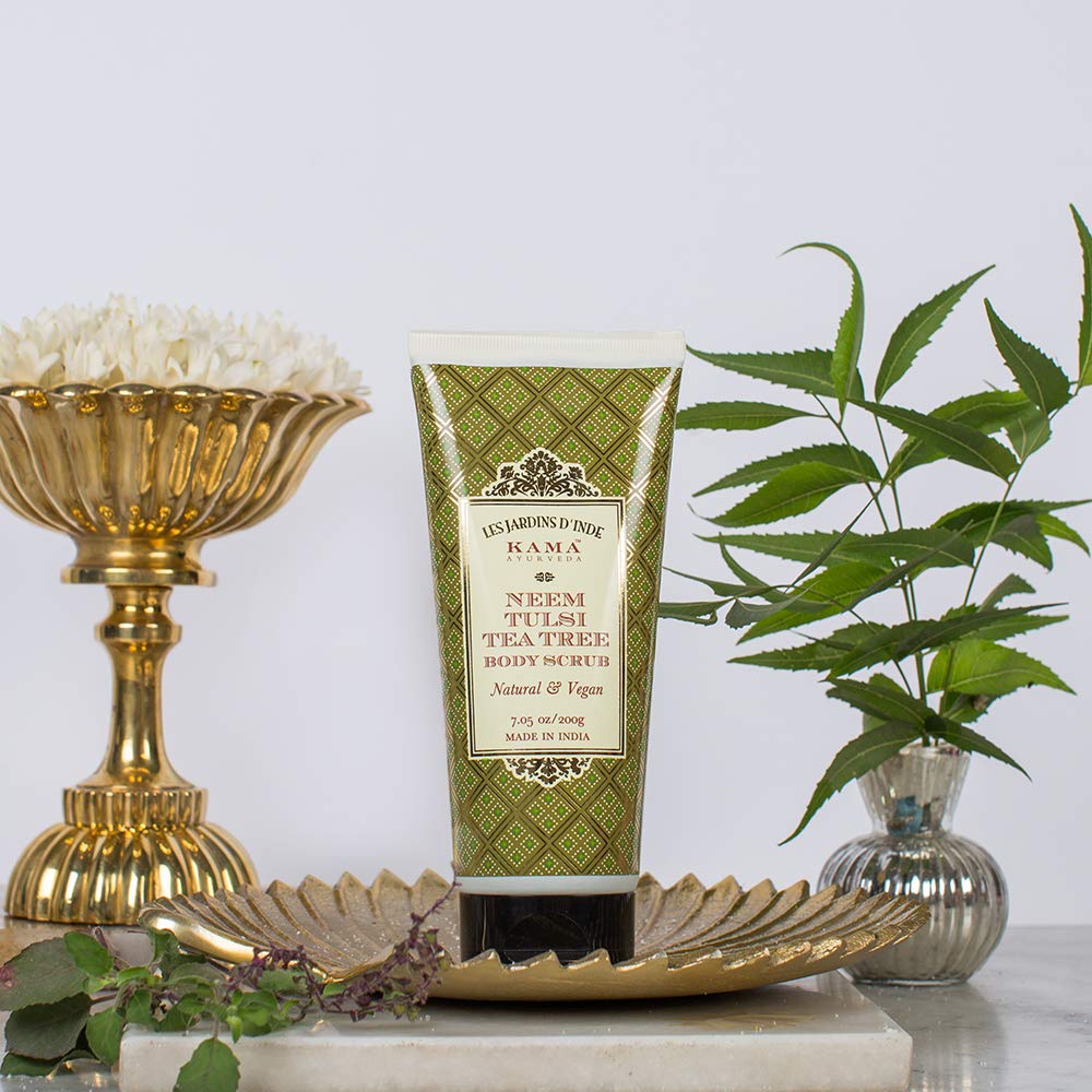 Kama Neem Tulsi Tea Tree Body Scrub 200g