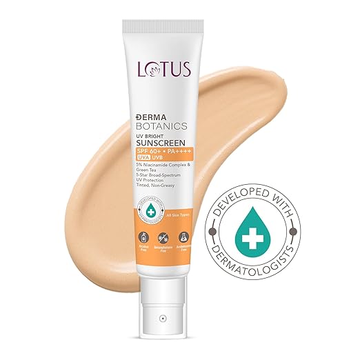 Lotus Derma UV Bright Sunscreen SPF60 40g