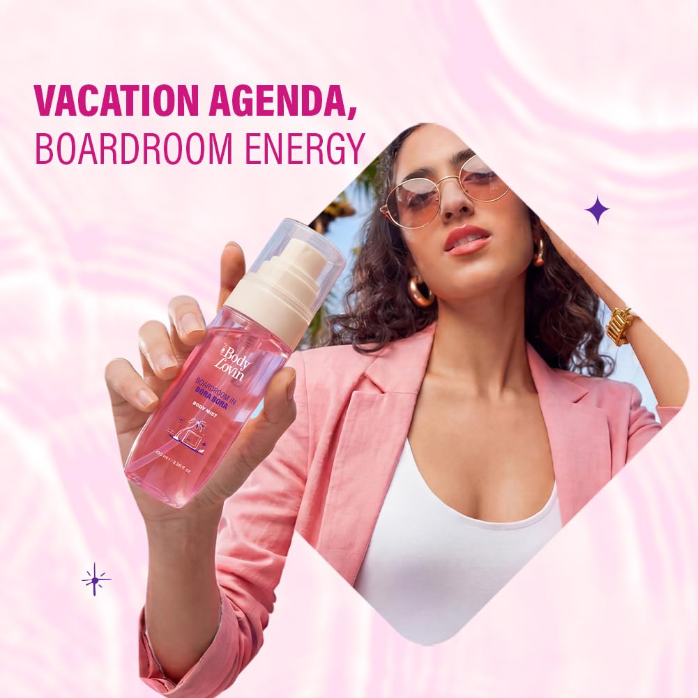 Plum Boardroom in Bora Bora Body Mist 100ml