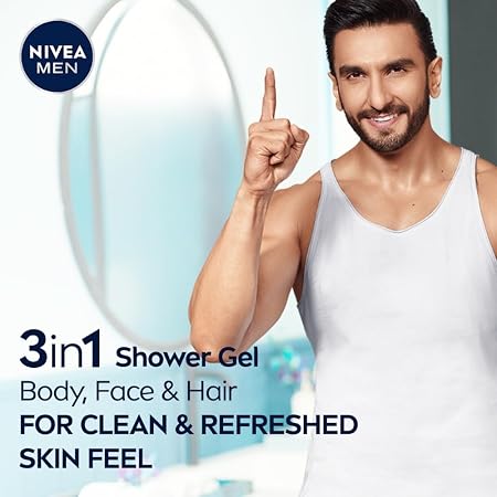 Nivea Shower Gel Men Deep Impact 250ml