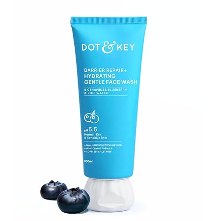 Dot&Key Barrier Repair Hydrating Gentle Face Wash - 100ml