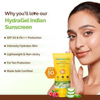 Mamaearth HydraGel Indian Sunscreen 50g