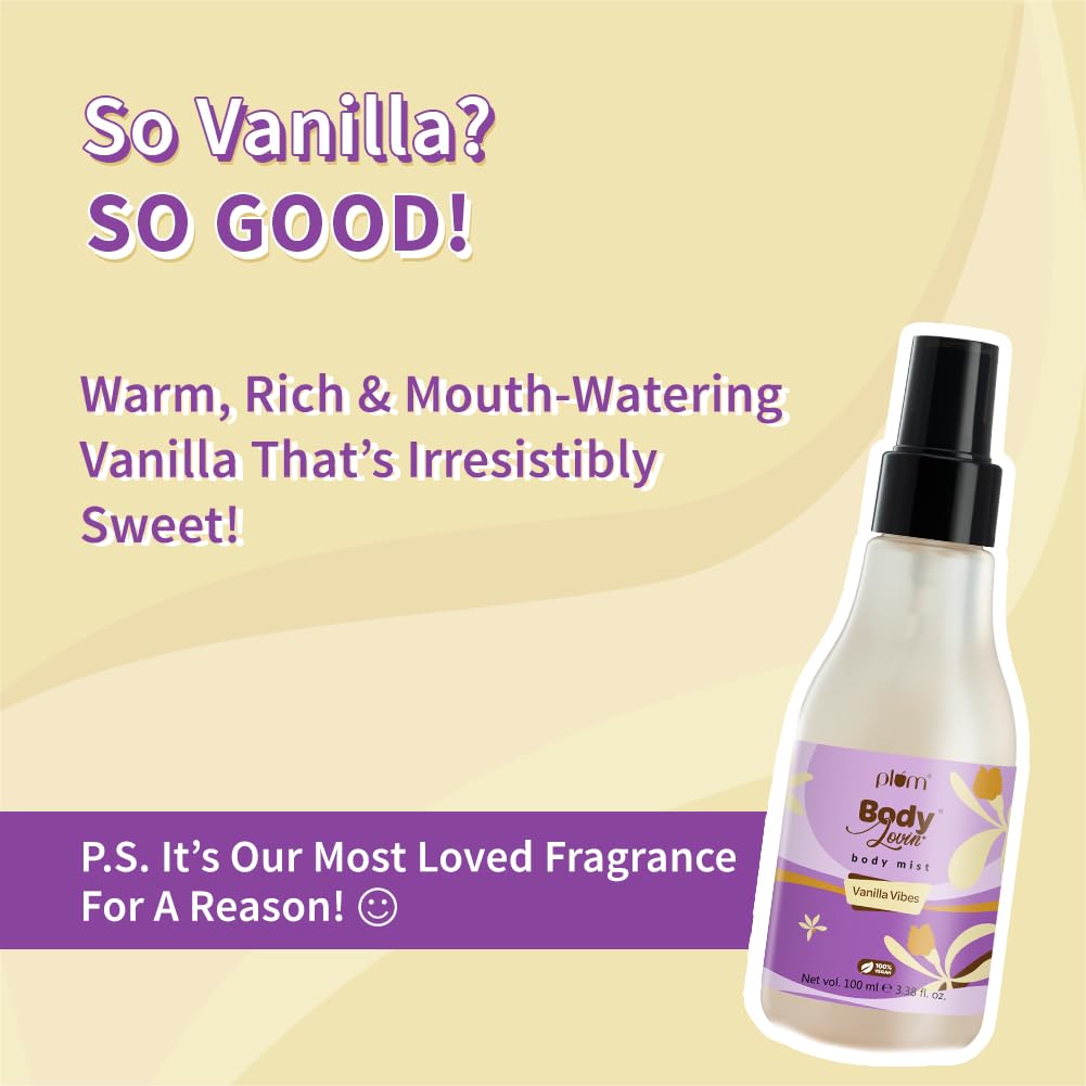 Plum BodyLovin Vanilla Vibes Body Mist 100 ml