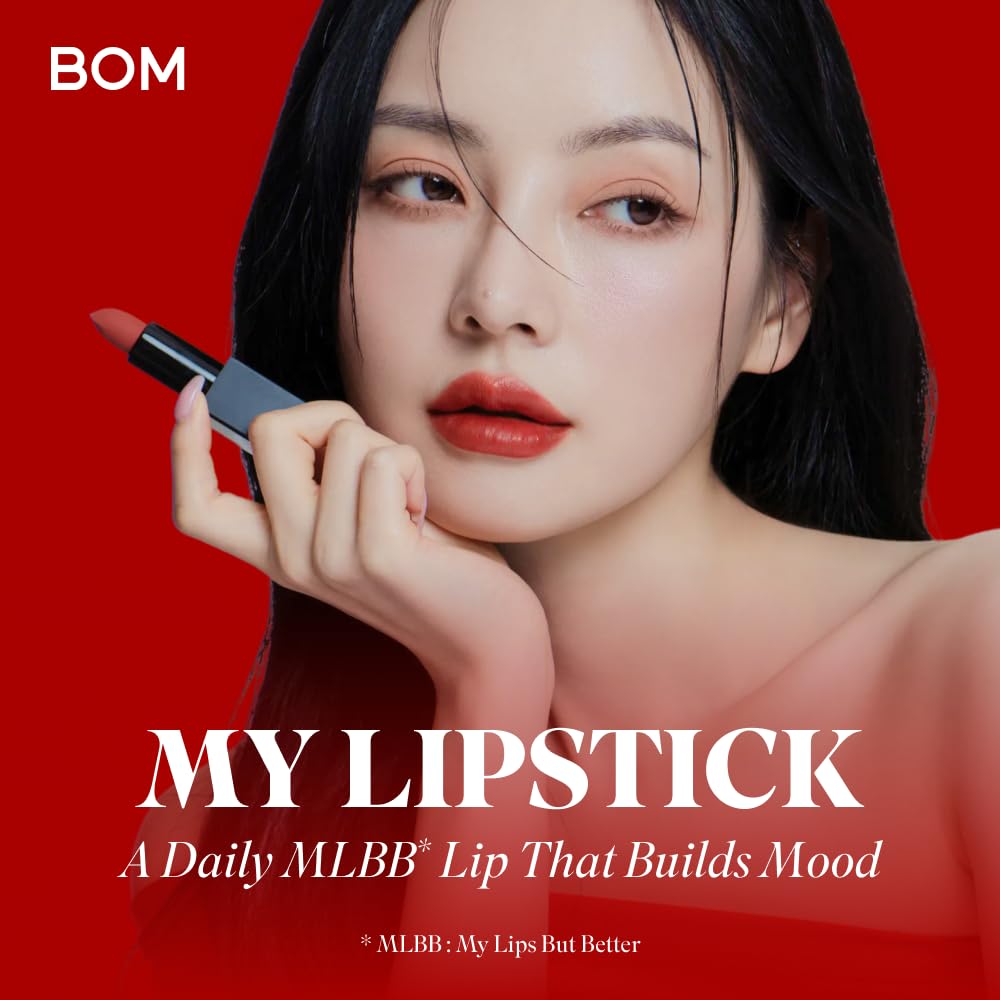 B.O.M My Lipstick, 808 My Warm Red