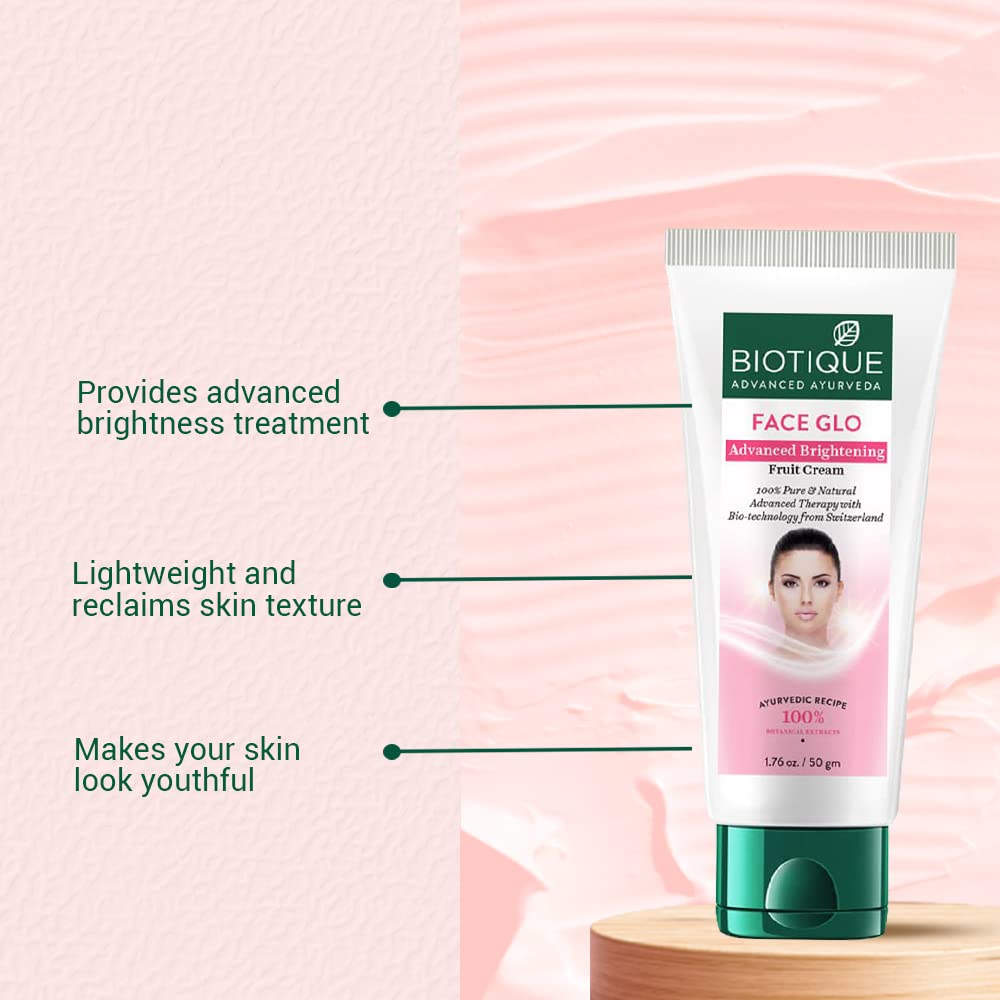 Biotique Bio-Face Glo Advanced Brightening Fruit Cream 50g