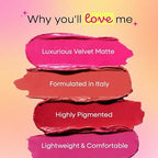 NYKAA Matte Luxe Lipstick Kale Smoothie