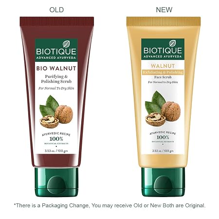 Biotique Bio-Walnut Exfoliating & Polishing Face Scrub 100g