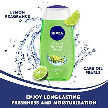 Nivea Shower Gel Lemon Oil 250ml