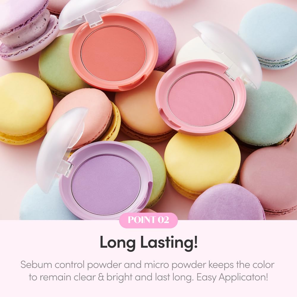 ETUDE Lovely Cookie Blusher OR201 Apricot Peach Mousse