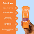 Lotus Safe Sun UV Screen Mattegel SPF50 15G