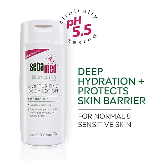 Sebamed Moisturizing Body Lotion 200ml – Daily Hydration for Dry & Sensitive Skin