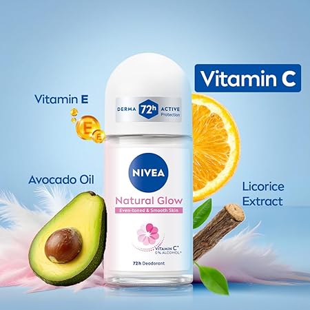 Nivea Roll On Female Smooth Skin 50ml